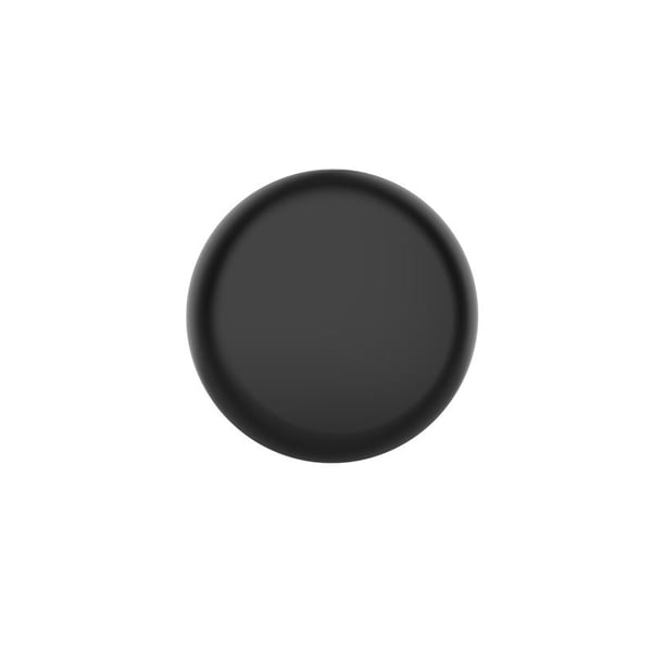 Silikon-Airtag-etui med nøkkelring Black