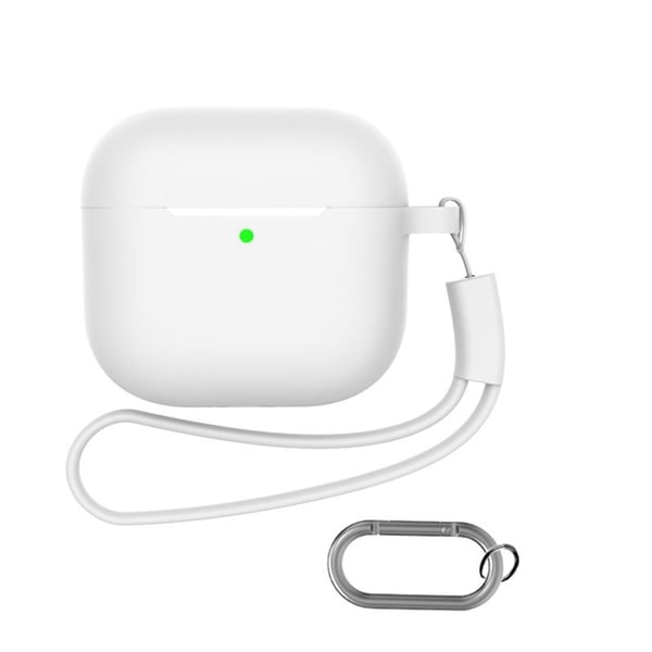 AirPods-etui med nøglering og tilbehør White AirPods 1/2