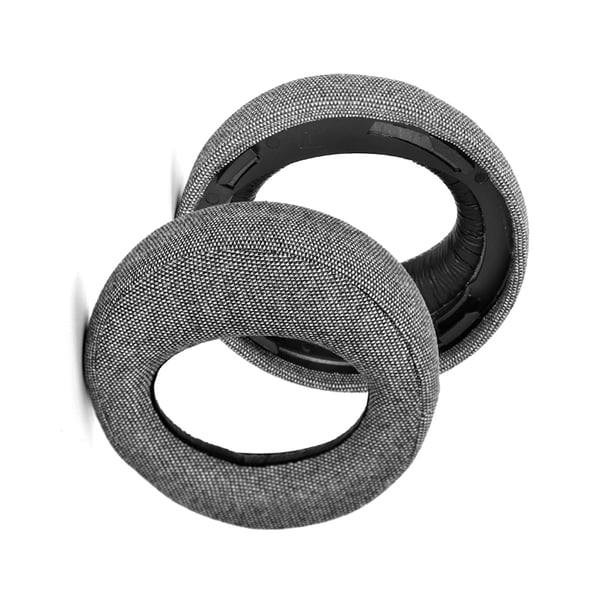 Komfortable stofføreputer for Sony PS3/PS4 7.1 hodetelefoner - Grå