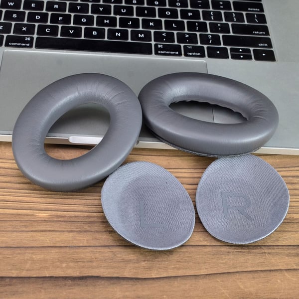 Erstatningsørepuder til Bose QC45 QC35 DarkGrey