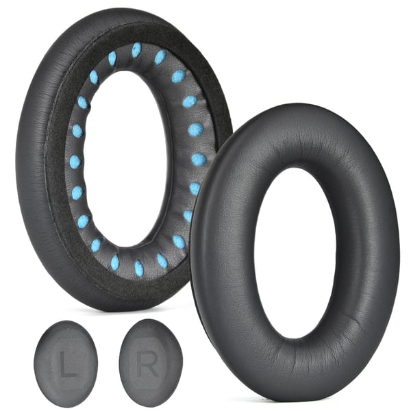 Erstatningsørepuder til Bose QC45 QC35 DarkGrey