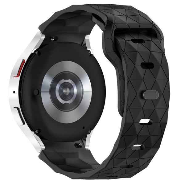 Galaxy Watch6/5/4 -silikoniranneke Black