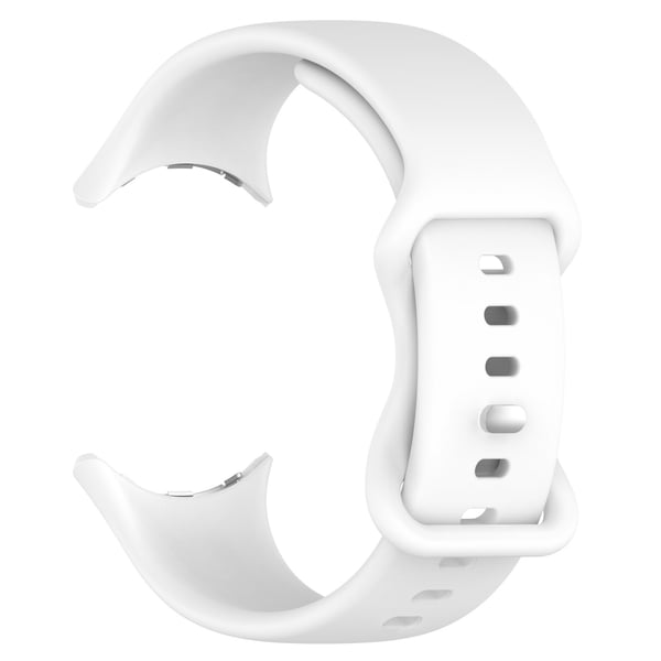 Silikoninen ranneke Google Pixel Watch -kellolle - 41 mm White