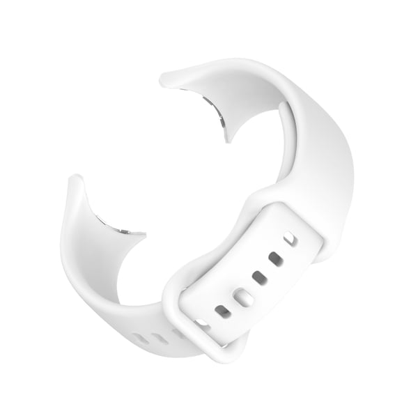 Silikoninen ranneke Google Pixel Watch -kellolle - 41 mm White