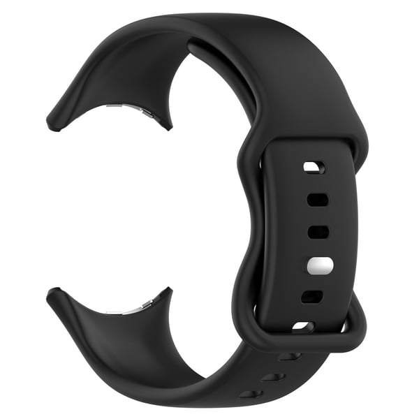 Silikoninen ranneke Google Pixel Watch -kellolle - 41 mm Black