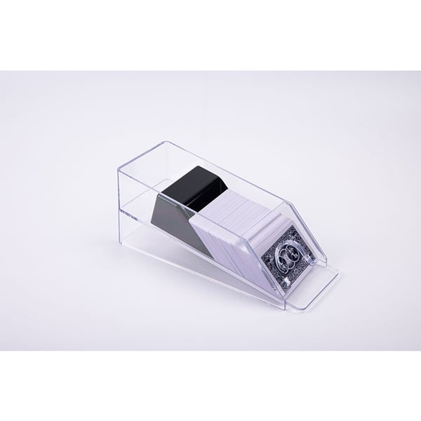Gennemsigtig 4-Deck Kortskifter og - Dispenser