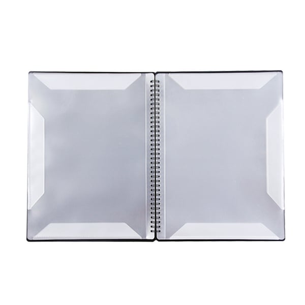 A4-mapp för notblad Black 60-Pack