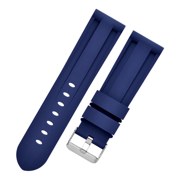 Silikonreim for Panerai Luminor Marina Blue 20 mm