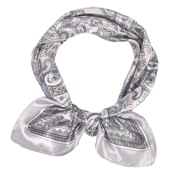 Paisley-bandana, 2 kappaleen pakkaus Grey