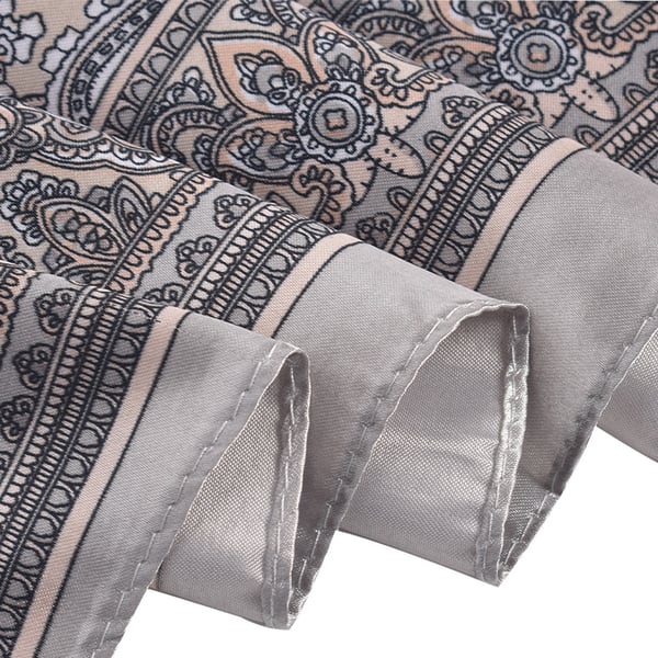 Paisley Bandana tørklæde 2-pak Grey