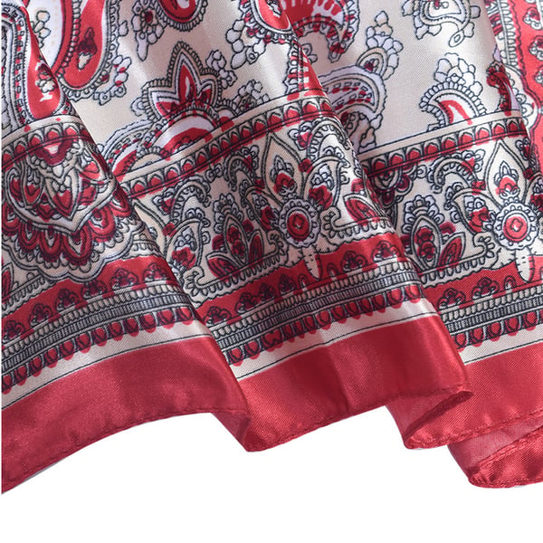 Paisley Bandana tørklæde 2-pak Red