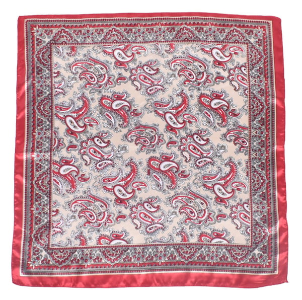 Paisley Bandana tørklæde 2-pak Red