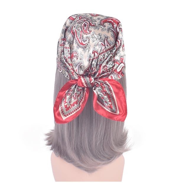 Paisley Bandana tørklæde 2-pak Red