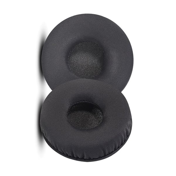 Utskiftbare øreputer for Sony WH-CH520 hodetelefoner - Isilkestoff (7CM) Black