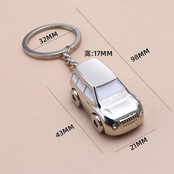 Jeep avaimenperä - miniatyyriautoavaimenperä