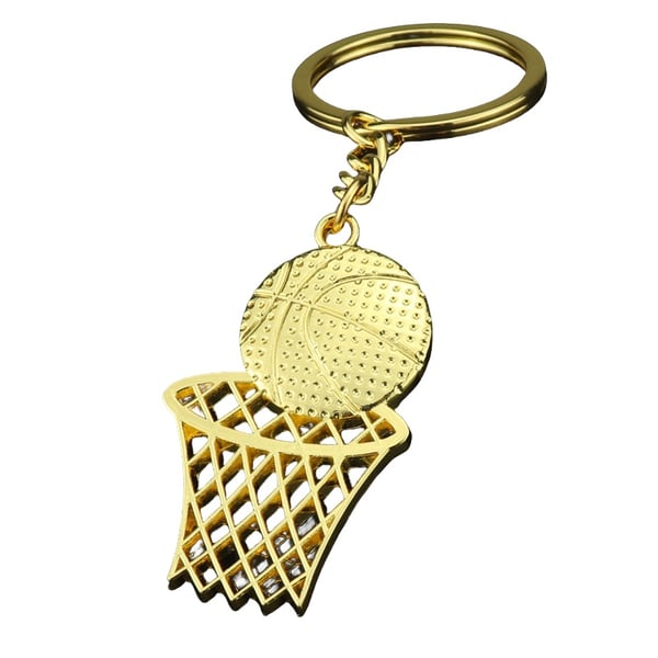 Nøkkelring med basketball - NBA-fanartikkel Gold