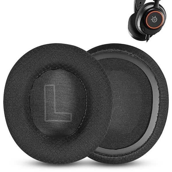 Udskiftningsørepolstring til SteelSeries Arctis Nova Pro Hovedtelefoner Black+Grey