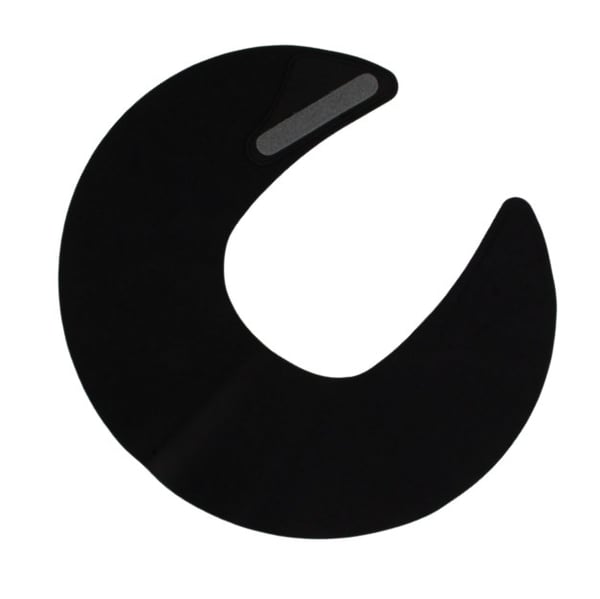 Hårfargekappe i silikon med magnetisk lukking Black