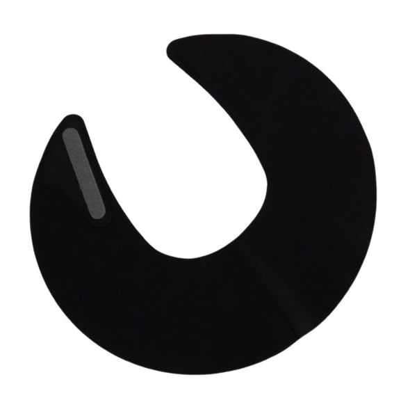 Hårfargekappe i silikon med magnetisk lukking Black
