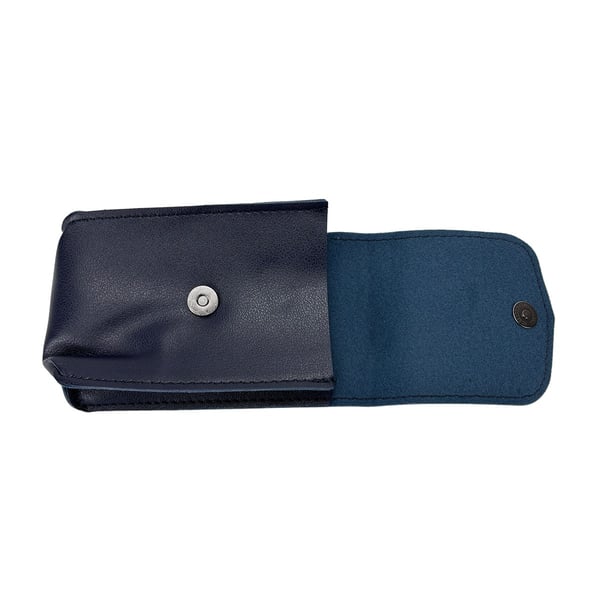 Laptop-futteral, beskyttende etui i PU-lær NavyBlue 13-14 inch