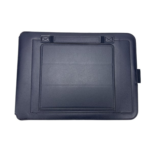 Laptop-futteral, beskyttende etui i PU-lær NavyBlue 13-14 inch