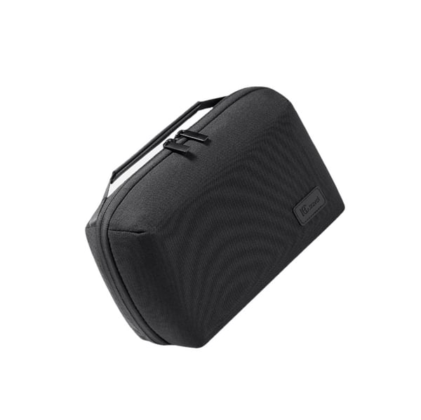 Multifunksjonell teknologiorganizer for kabler, ladere og elektronikk Black
