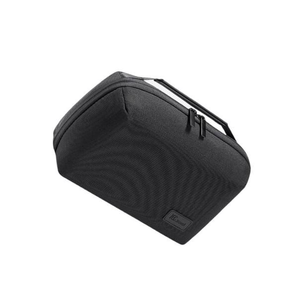 Multifunksjonell teknologiorganizer for kabler, ladere og elektronikk Black