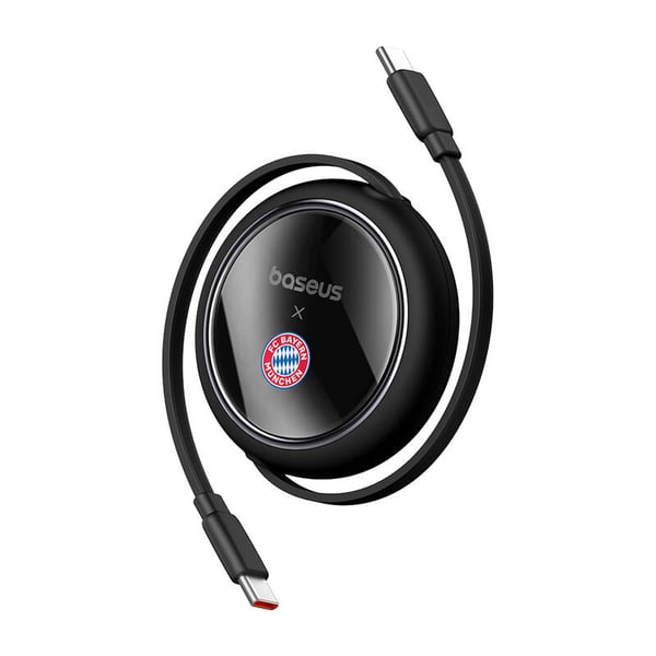 Baseus USB-C til USB-C 100W ladekabel (svart) Bayern Edition