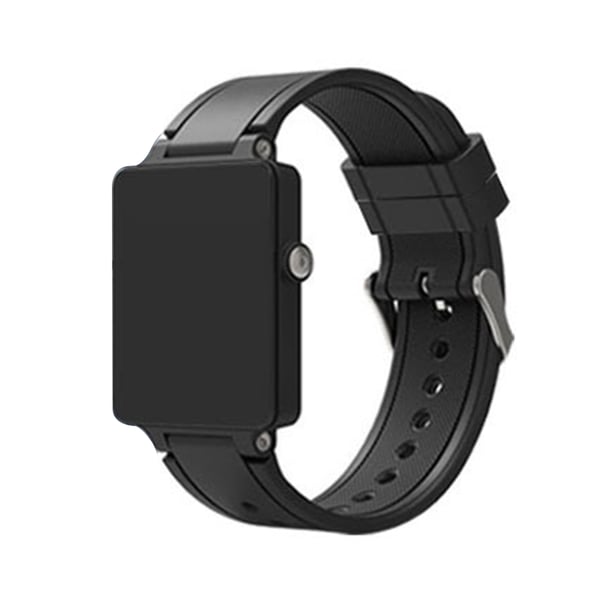 Garmin Vivoactive Acetate -silikonikelloranneke - musta
