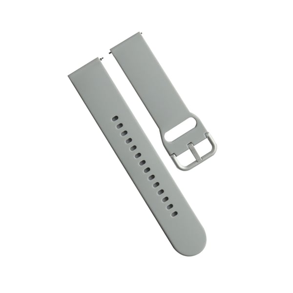 Harmaa silikoninen ranneke Fitbit Versa 2/Lite - 22mm