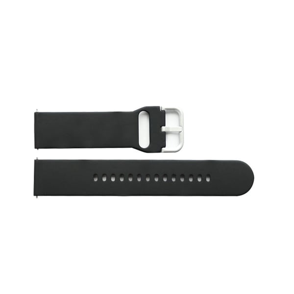 Musta silikoninen ranneke Fitbit Versa 2/Lite -älykellolle