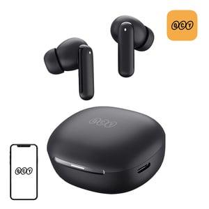 TWS QCY MeloBuds HT16-hodetelefoner (svarte)