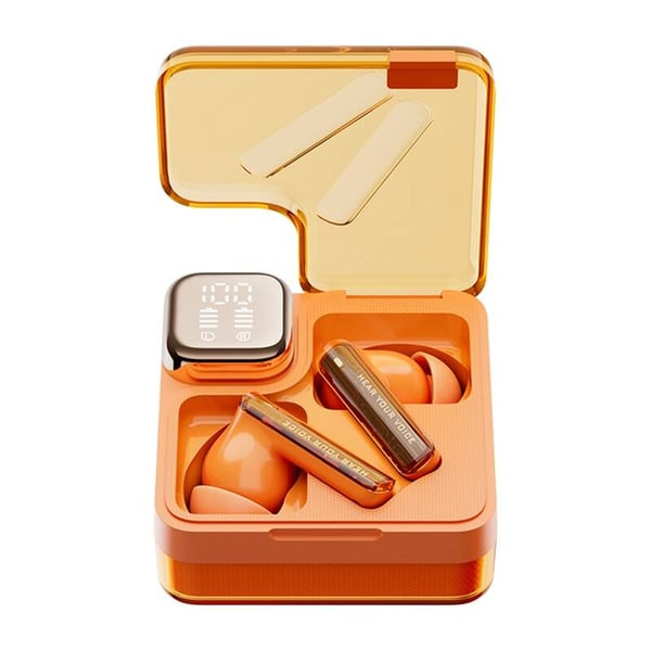 TWS QCY MeloBuds Neo T31 hodetelefoner (oransje)