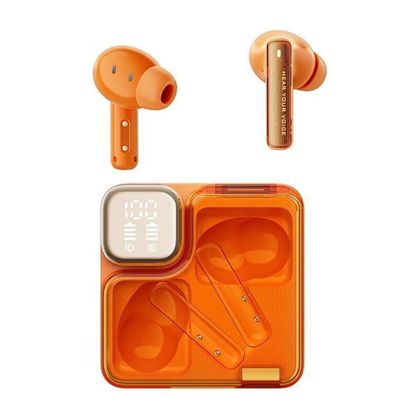 TWS QCY MeloBuds Neo T31 hodetelefoner (oransje)