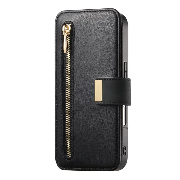 Samsung Galaxy A14 Pungetui med Stativ & Kortholder