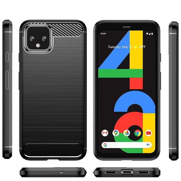 Suojakuori Google Pixel 4A 5G:lle Black Google pixel4A