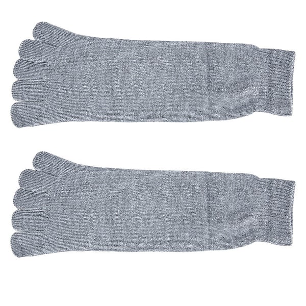 Viiden varpaan varvassukat (2 paria) Grey