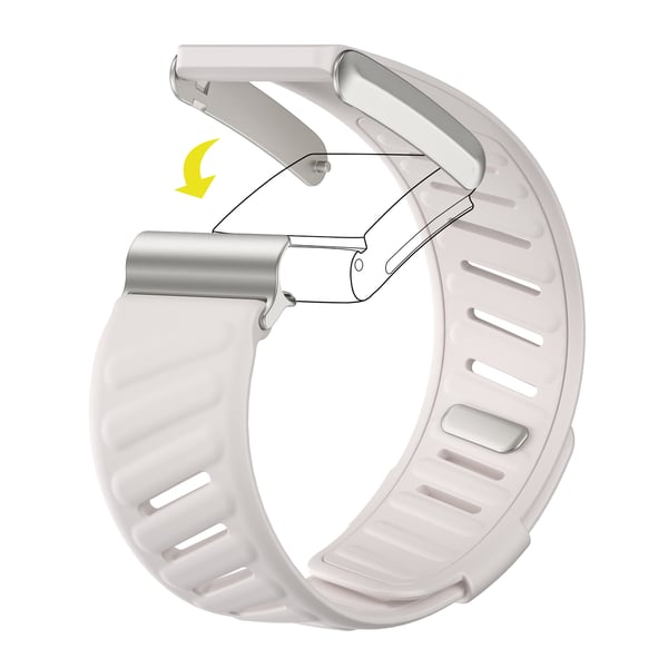 Silikone urrem til Whoop 4.0 LightGrey