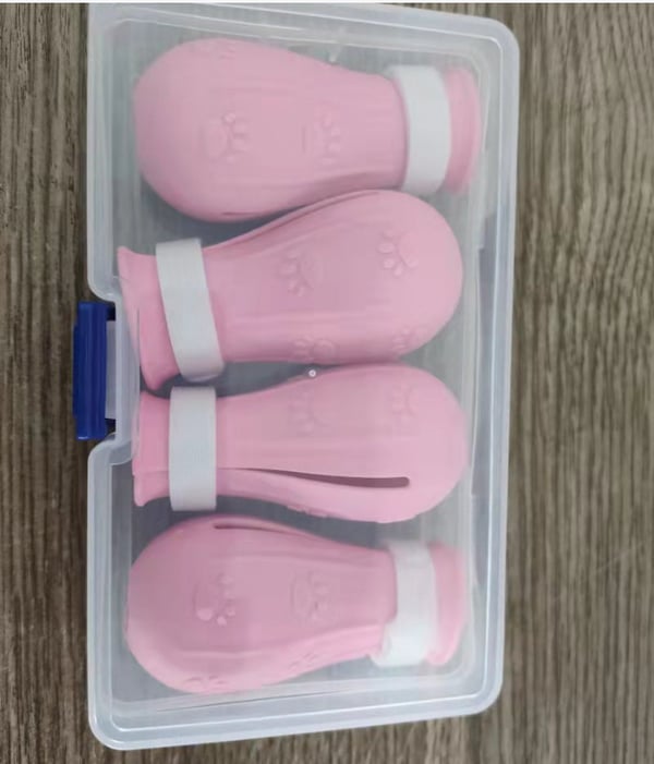 4 stk. Multifunktionelle Kattepotebeskyttere Pink