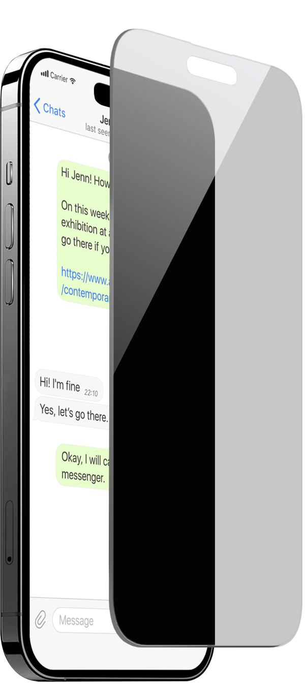 iPhone 16 Plus Privacy Tempered Glass