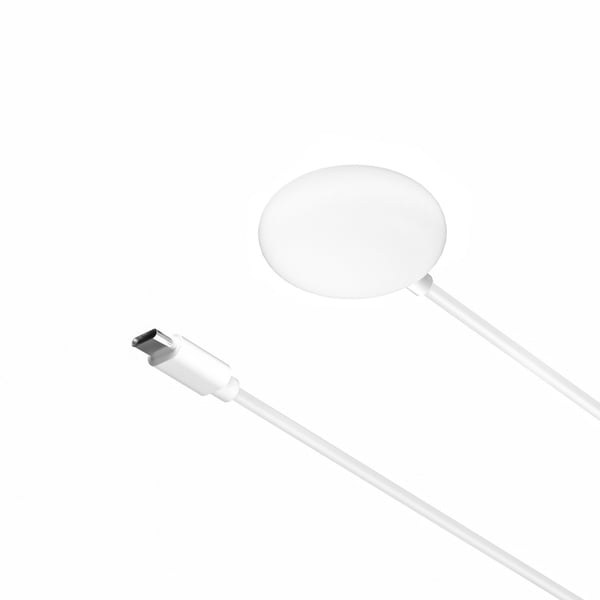 Google Pixel Watch-oplader, magnetisk opladningskabel til Pixel Watch 1. generation White