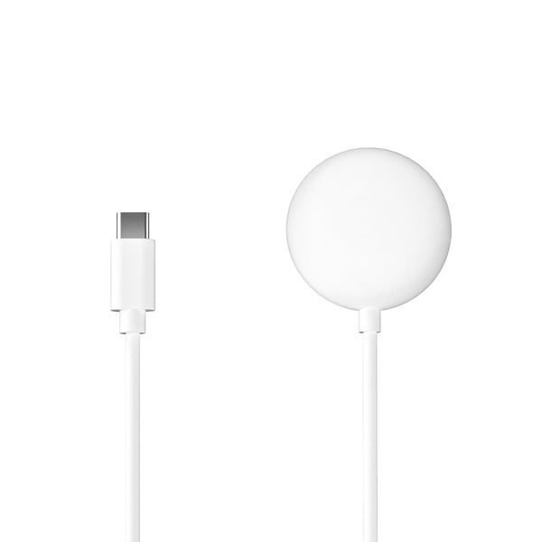 Google Pixel Watch-oplader, magnetisk opladningskabel til Pixel Watch 1. generation White