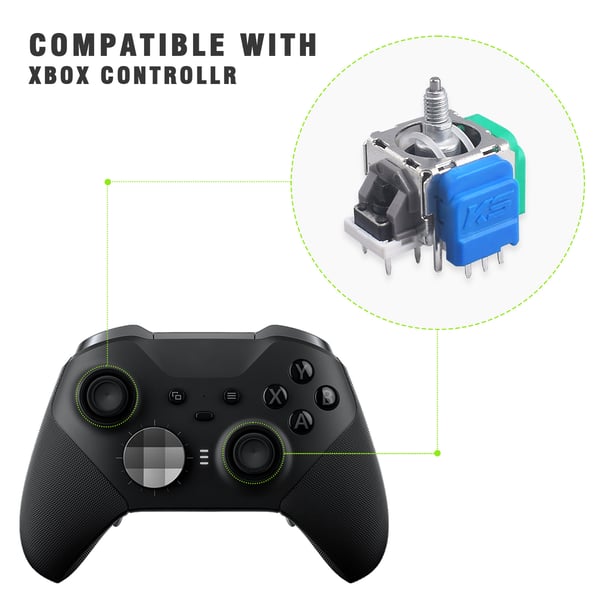 Xbox One Elite Controller TMR Joystick-udskiftning - 2-pak