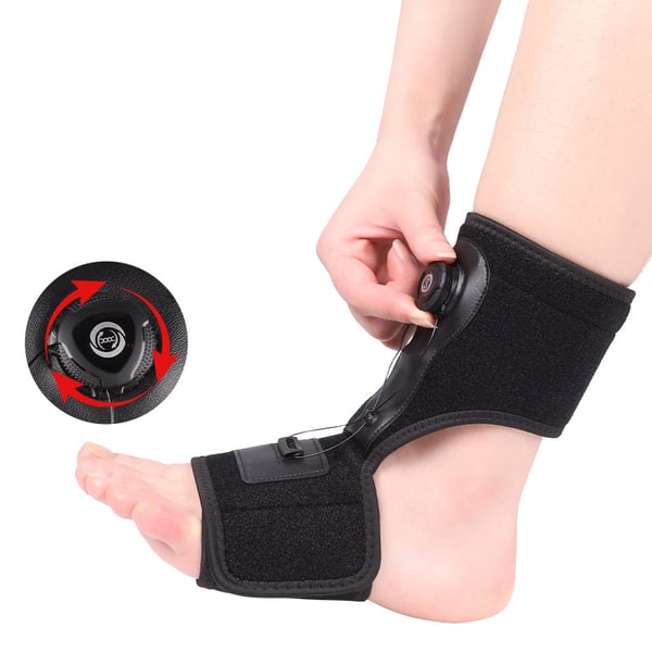 3063# Ankel-fod-drop ortose støttebandage - enkelt