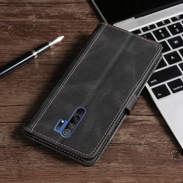 Läderfodral för Redmi Note 14 4G
