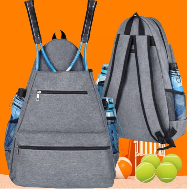 Uusi urheilullinen tennismailareppu Grey