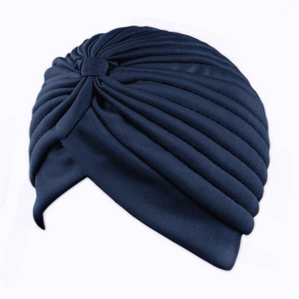 Kemoterapiapäähine, pehmeä pipo syöpäpotilaille NavyBlue