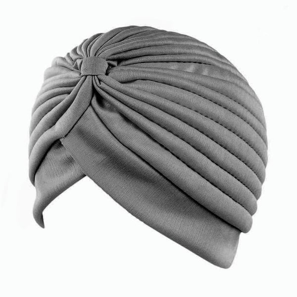 Kemohue, Blød Beaniehue til Kræftpatienter DarkGrey