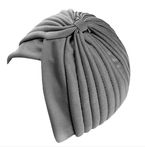 Kemohue, Blød Beaniehue til Kræftpatienter DarkGrey