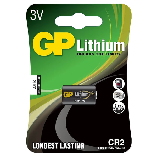 Batteri Litium Pro CR2 1-Pakning